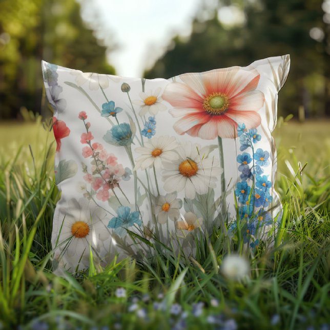 Cojín Decorativo Medley de Flores 🌷 (Subido por el creador)