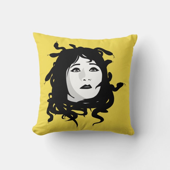 Cojín Decorativo Medusa (Anverso)