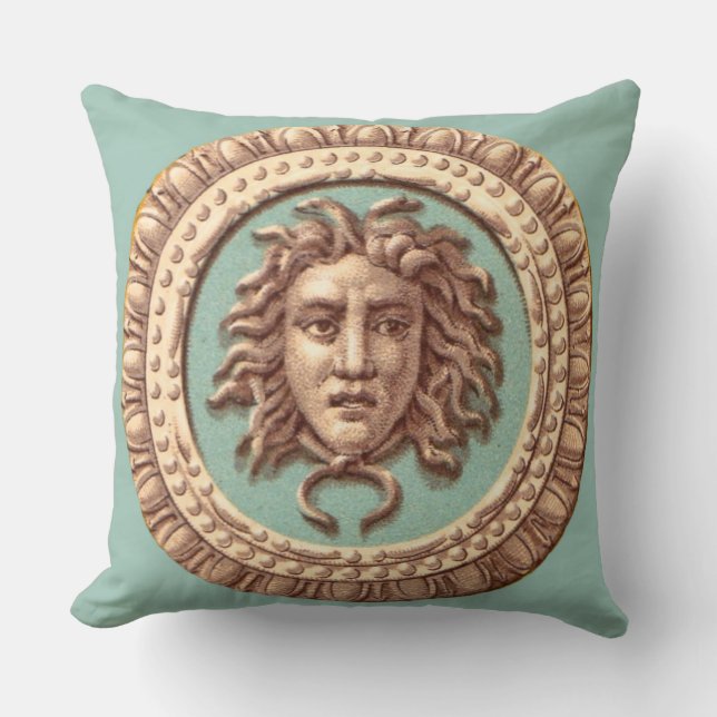 Cojín Decorativo Medusa (Anverso)