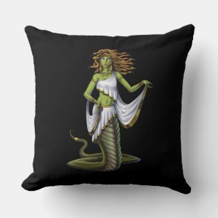 Cojín Decorativo Medusa, diosa griega de mitología