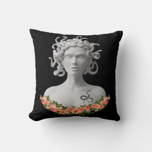 Cojín Decorativo Medusa Gorgón Mitología Griega