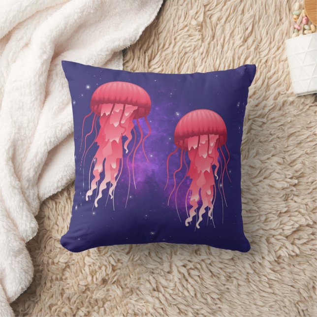 Cojín Decorativo Medusa rosa (Manta)