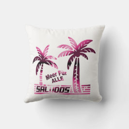 Cojín Decorativo Meer Für ALLE - Palmendekor