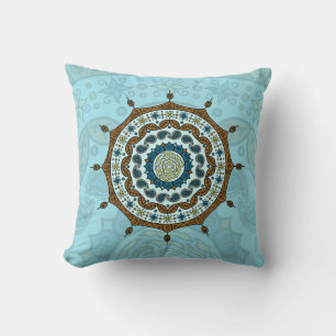 Cojín Decorativo Mehndi Fantasy Copper Pillow