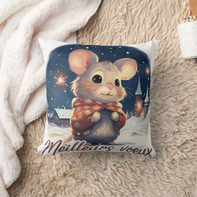 Cojín Decorativo Meilleurs voeux aussi (Manta)