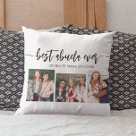 Cojín Decorativo Mejor Abuela de la historia - Collage de fotos de<br><div class="desc">Celebra tu Abuela con el mejor Cojín decorativo de Collage de fotos de nietos de la historia de Abuela. Este keepsake personalizado presenta un bello collage de preciadas fotos, capturando momentos especiales con sus nietos. Está decorado con materiales de alta calidad y aporta un toque elegante y sentimental a cualquier...</div>