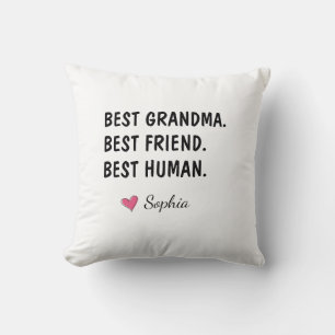 Cojín Decorativo Mejor Abuela Mejor Amiga Mejor Humano