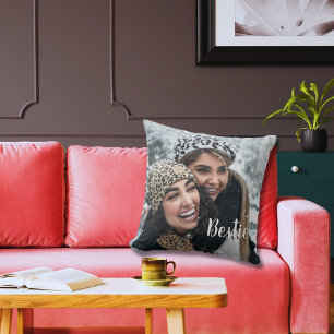 Cojín Decorativo Mejor amiga personalizada