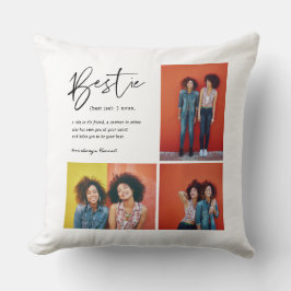 Cojín Decorativo Mejor Amigos para siempre | 3 Regalos de Collage d