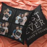 Cojín Decorativo Mejor Bono de la Historia | COLLAGE DE FOTOS<br><div class="desc">"¿Buscando el regalo ideal para el Día del Padre o un cumpleaños especial? ¡Aquí lo encontrarás! Este pilar único es el mejor para todos los tipos de papás: biológico, de paso, nuevo e incluso de perro. Con un mensaje de plantilla que dice 'MEJOR PAPÁ BONUS' y la habilidad de personalizarlo...</div>