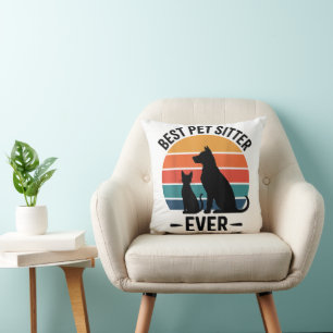 Cojín Decorativo Mejor Cuidador de Perros Divertido Regalo de Cuida