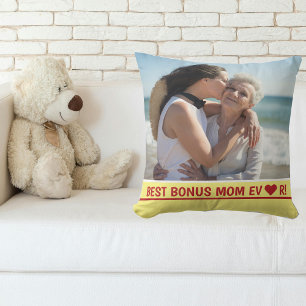 Cojín Decorativo Mejor cumpleaños de mamá que nunca llegó el día de