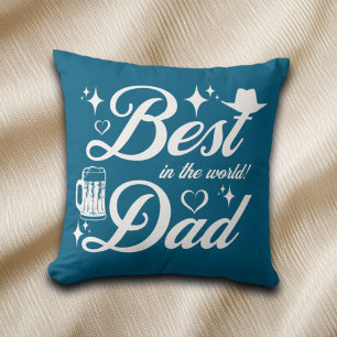 Cojín Decorativo Mejor Diseño Elegante De Papá