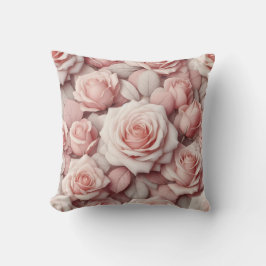 Cojín Decorativo Mejor en Rosas Rosadas