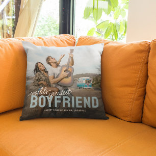 Cojín Decorativo Mejor Foto de Recuerdo de Novio