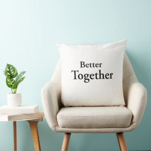 Cojín Decorativo “Mejor Juntos” encuentra verdadera compañía