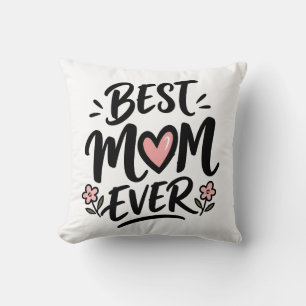 Cojín Decorativo Mejor Mamá del Mundo Amor