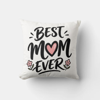 Cojín Decorativo Mejor Mamá del Mundo Amor