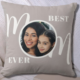 Cojín Decorativo Mejor Mamá del Mundo Foto 