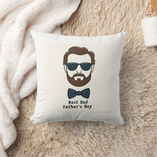 Cojín Decorativo Mejor Mug de Papá Nunca - Regalo de la Copa de Caf
