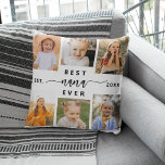 Cojín Decorativo Mejor NaNa de la historia - Collage de fotos de ni<br><div class="desc">Celebra el "Mejor NaNa jamás" con este Cojín decorativo de Collage de fotos de nietos personalizado. Este regalo reflexivo incluye un collage de preciosas fotos que capturan momentos especiales, complementado por un mensaje sincero. Está construido con tejidos suaves de alta calidad y ofrece confort y estilo a cualquier espacio vital....</div>
