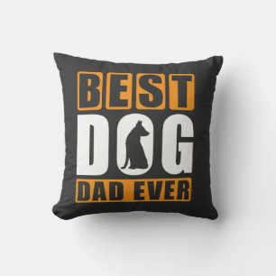 Cojín Decorativo Mejor Papá de Perro del Mundo