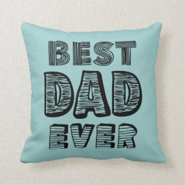 Cojín Decorativo Mejor Papá del Mundo