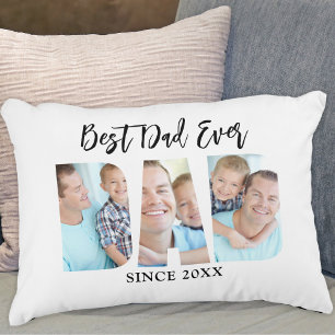 Cojín Decorativo Mejor Papá del Mundo Foto