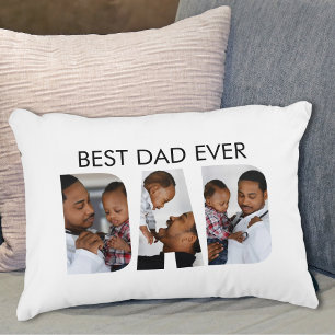 Cojín Decorativo Mejor Papá del Mundo Foto