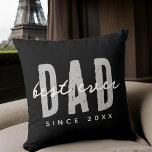 Cojín Decorativo Mejor Papá Desde El 20XX Moderno Mímico Preppy<br><div class="desc">Este diseño sencillo y moderno se compone de una tipografía de san serif.</div>
