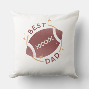 Cojín Decorativo Mejor Papá Fútbol 