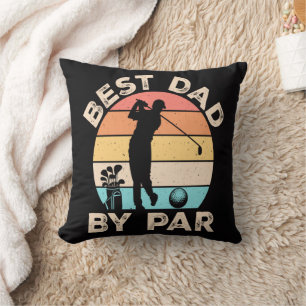 Cojín Decorativo Mejor Papá Por Par de Golf