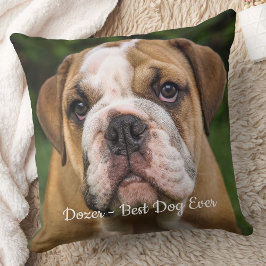 Cojín Decorativo Mejor Perro Mascota Personalizado Moderno