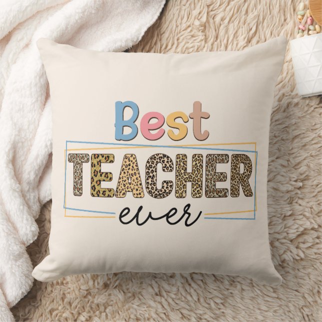 Cojín Decorativo Mejor Profesor de la Historia (Manta)