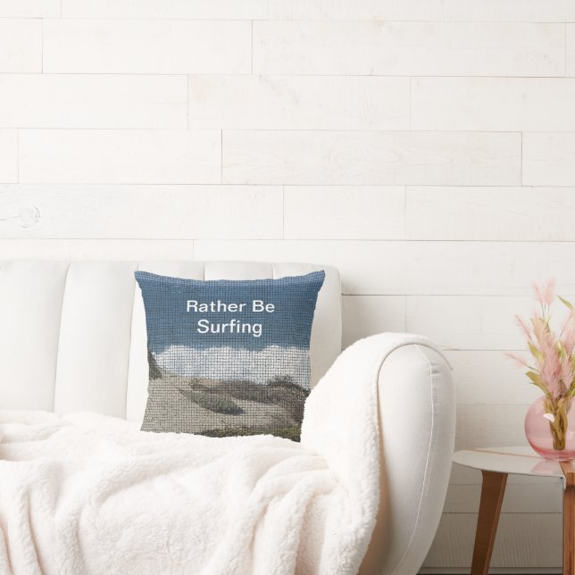 Cojín Decorativo Mejor Sea Surfing Ocean Beach Travel Surfing (Sofá)