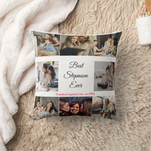 Cojín Decorativo Mejor Stephom Ever Bonus Mamá Personalizado 9 coll
