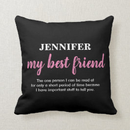 Cojín Decorativo Mejores amigos | Amistad