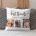 Cojín Decorativo Mejores amigos Besties 3 Collage de fotos Keepsake<br><div class="desc">Celebra tu amistad con el Cojín decorativo Best Friends Besties 3 Collage de fotos Keepsake. Esta almohada personalizada presenta un bonito collage de tres preciadas fotos, que capturan momentos especiales con sus bestias. Está diseñado con cuidado y materiales de alta calidad, lo que le da un toque elegante y sentimental...</div>