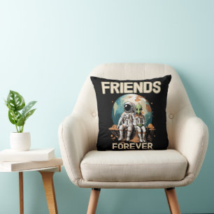Cojín Decorativo Mejores Amigos Para Siempre