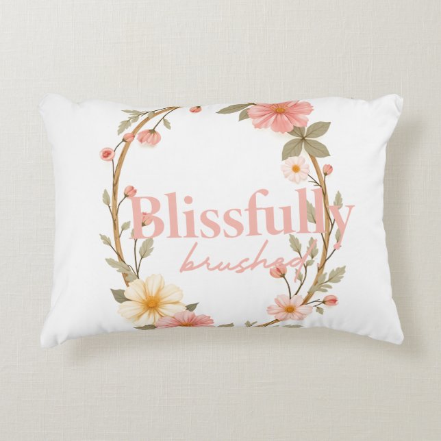 Cojín Decorativo Mellow Blooms (Anverso)