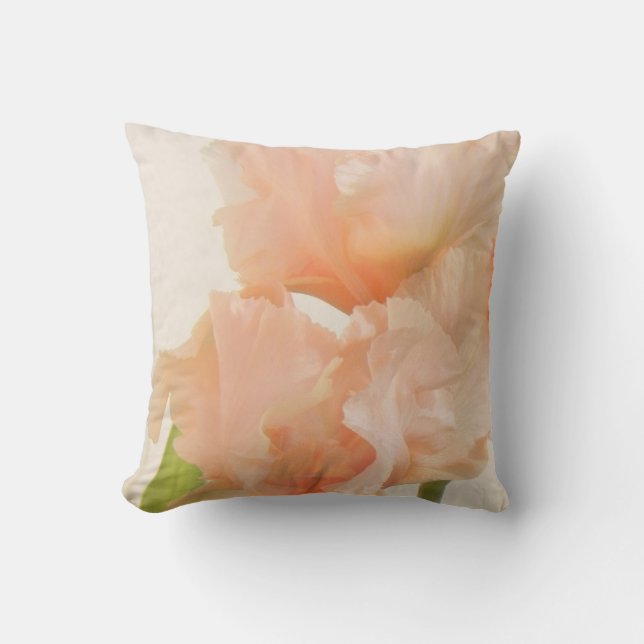 Cojín Decorativo Melocotón floral (Anverso)