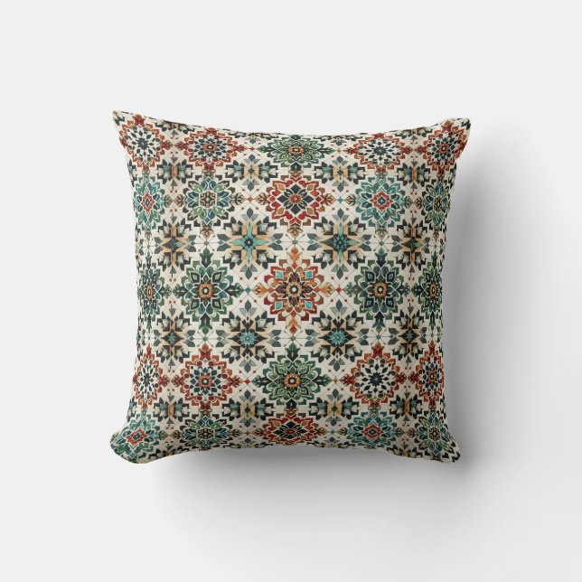 Cojín Decorativo Melodía marroquí  (Anverso)