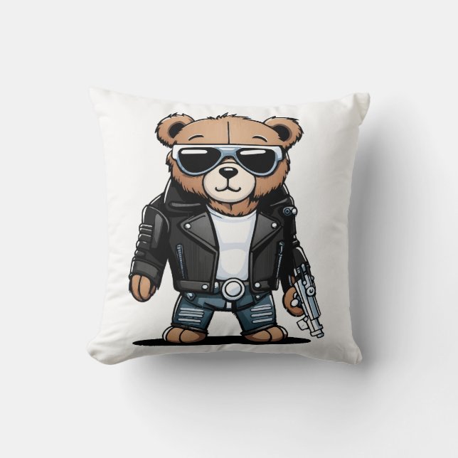 Cojín Decorativo Memes de Teddy Lindos (Anverso)