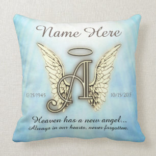 Cojín Decorativo Memorial Angel Wings Pillow