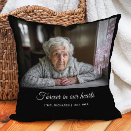 Cojín Decorativo Memorial de solidaridad en memoria amorosa | Foto