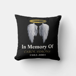 Cojín decorativo Memorial Halo & Angel Wings