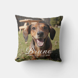 Cojín Decorativo Memorial Personalizado para Mascotas