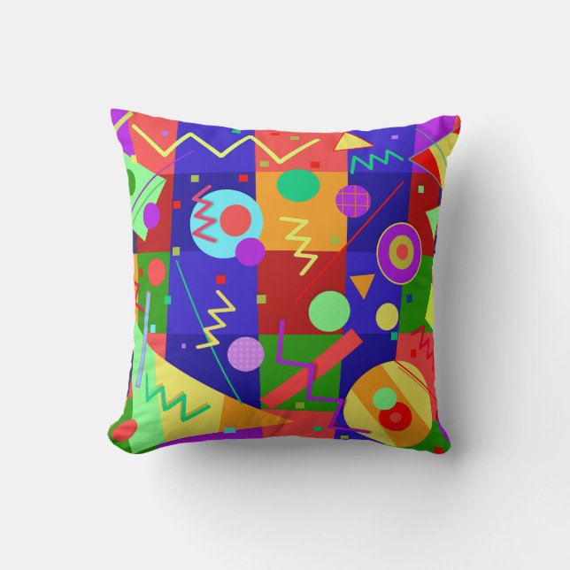 Cojín Decorativo Memphis #69 (Anverso)