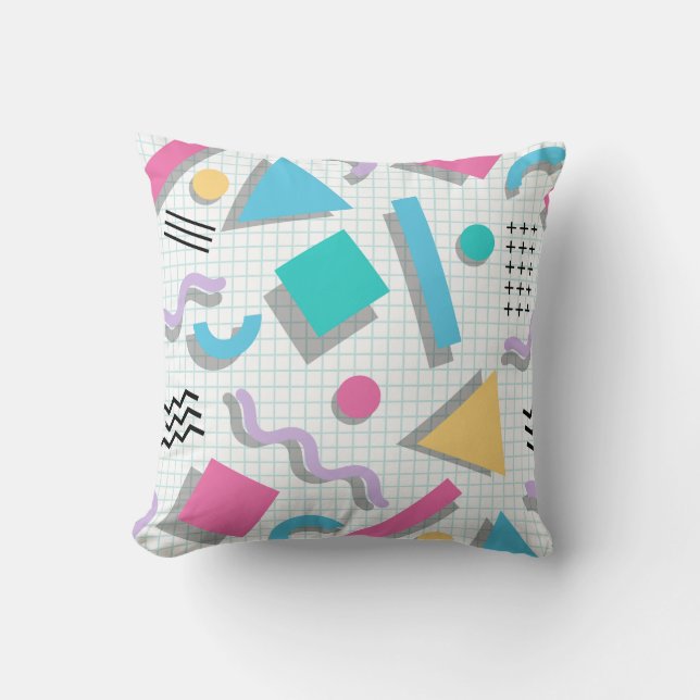 Cojín Decorativo Memphis Shapes (Anverso)