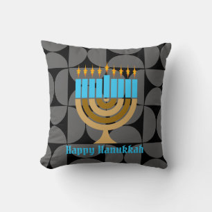Cojín Decorativo Menorah - Feliz Hanukkah
